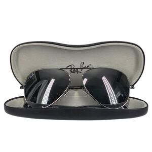 RAY-BAN RB3025 AVIATOR 58MM 004/40 SUNGLASSES – MIRROR FINISH LENS – AUTHENTIC